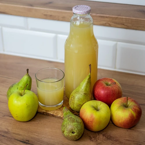 Flaska för juice 1 L med twist-off lock - fi 43 - 11