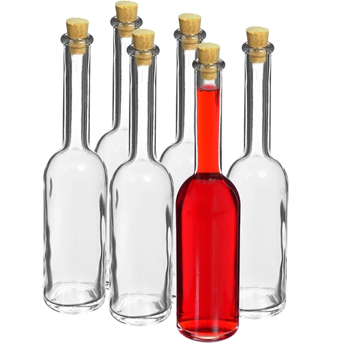 Flaska för likör 100 ml 6 st.+ 6 korkar - 2