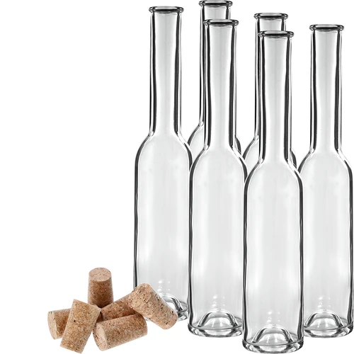 Flaska för likör 200 ml 6 st.+ 6 korkar 23/18 - 3
