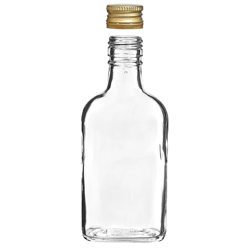 Flaska för likörer fickplunta med skruvlock 200 ml 10 st - 3