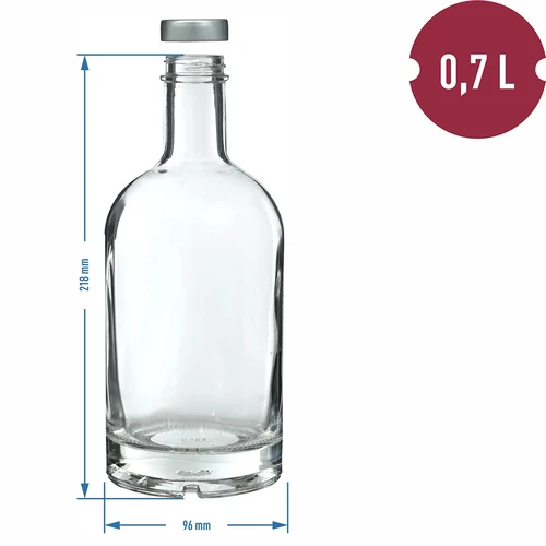Flaska Miss Barku 700 ml med skruvkork, 1 st. - 5