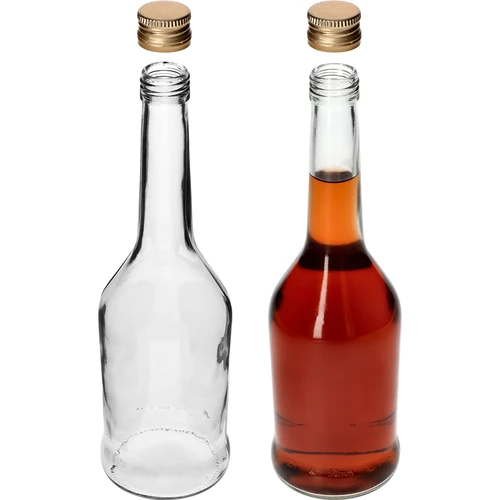 Flaska Napoleon 500 ml med skruvkapsyl fi28, 6 st - 5