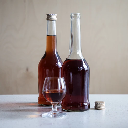 Flaska Napoleon 500 ml med skruvkapsyl fi28, 6 st - 9