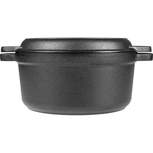 Gjutjärnsgryta med stekpanna, 3,5 L - 4