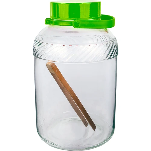 Glasburk 8 L, med tång