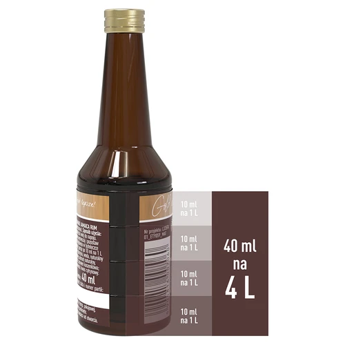 Gold-essens med smak av Jamaica Rom för 4 L, 40 ml - 6