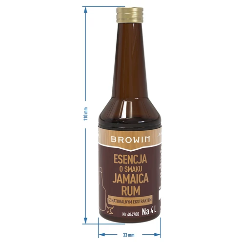 Gold-essens med smak av Jamaica Rom för 4 L, 40 ml - 7