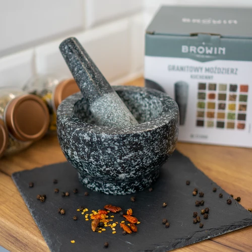 Granit köksmortel med stöt - 11