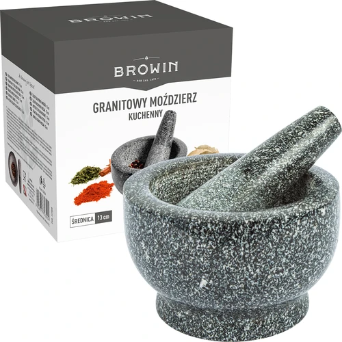 Granit köksmortel med stöt - 7