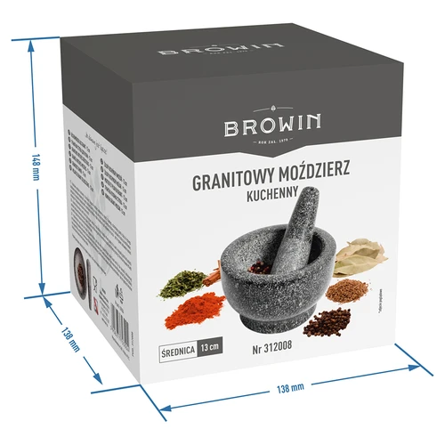 Granit köksmortel med stöt - 9