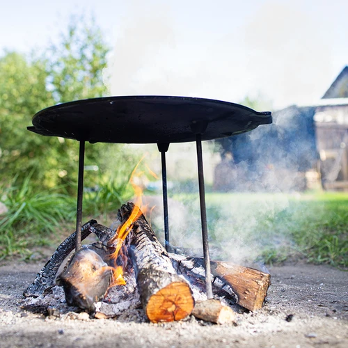 Grillpanna, gjutjärn, ø 44 cm - 17