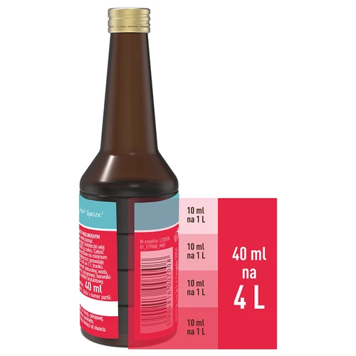 Hallonessens med naturlig arom för 4 L - 40 ml - 5