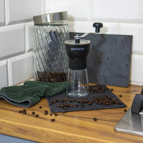 Handdriven kaffekvarn med justering - 9