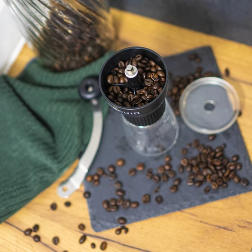 Handdriven kaffekvarn med justering - 10