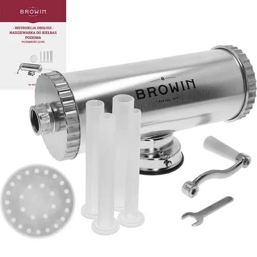 Horisontell korvstoppare 2,5 kg med silikonkolv - 2