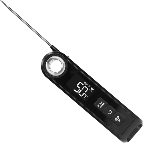 Infraröd kökstermometer, kompakt, med vikbar sond - 3