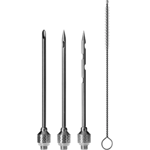 Injektionsspruta 30 ml + 3 nålar + rengöringsborste - 4