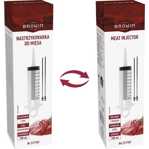 Injektor 100 ml + 2 nålar - 11