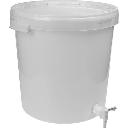 Jäsningsbehållare 30 L med lock och kran