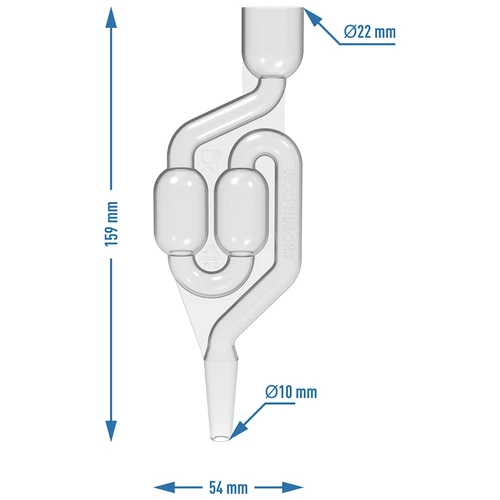 Jäsrör av plast MINI-v2 - 5
