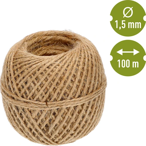 Jutesnöre 1,5 mm/100 m/100 g - 4