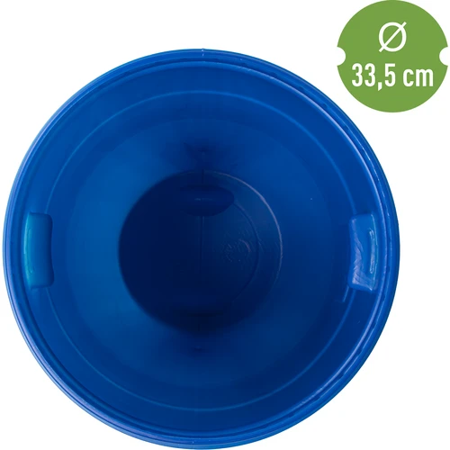 Kålfat 60 L, med tryckring, blått, Sterk - 4