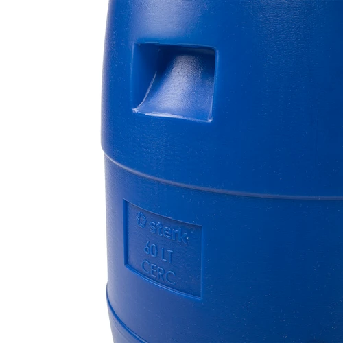 Kålfat 60 L, med tryckring, blått, Sterk - 7