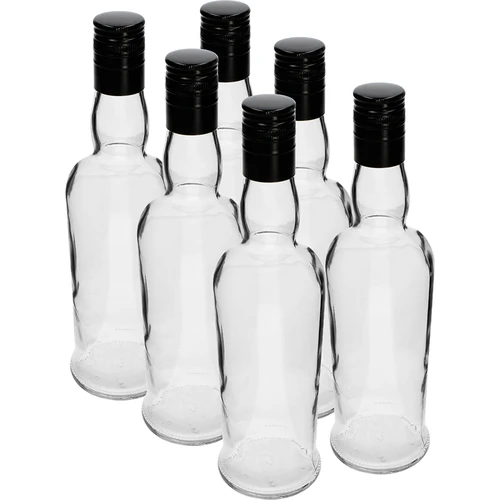 Kaptenflaska 500 ml med skruvkork - 6 st