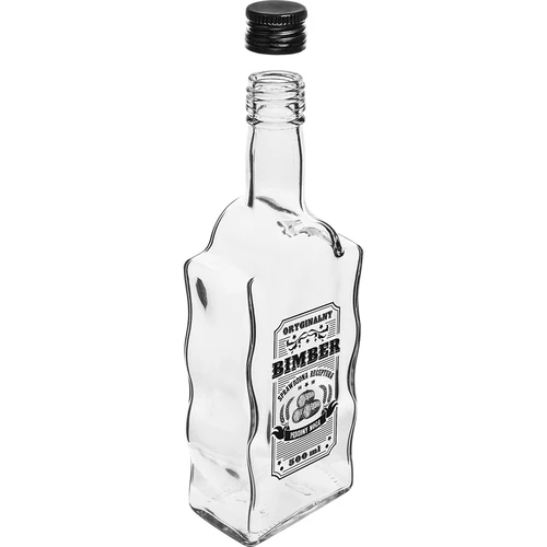 Klasztorna-flaska 500 ml med skruvkork, tryck "Bimber", 1 st. - 4