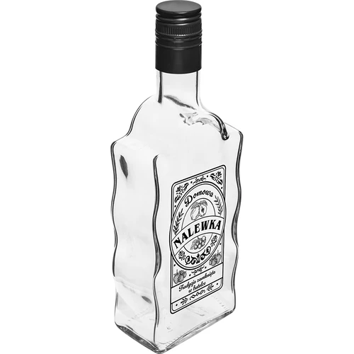 Klasztorna-flaska 500 ml med skruvkork, tryck ”Nalewka”, 1 st.