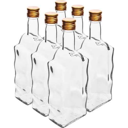 Klosterflaska 500 ml, med skruvlock, vit - 6 st.