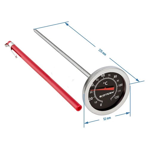 Kökstermometer (0°C till +120°C) 20,5cm - 2