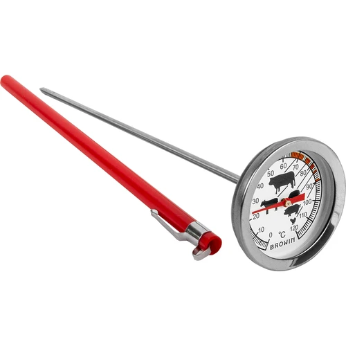 Kökstermometer med grafik (0°C till +120°C) 21,0cm