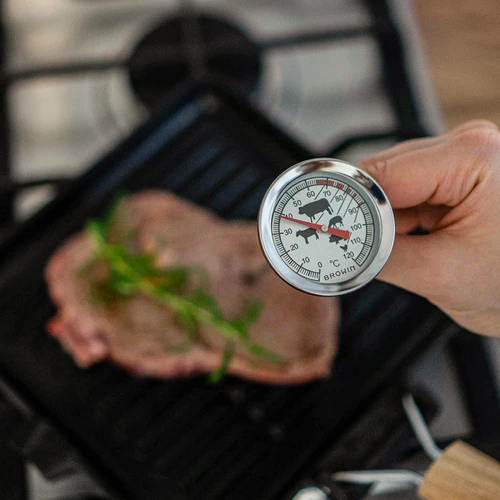 Kökstermometer med grafik (0°C till +120°C) 21,0cm - 6