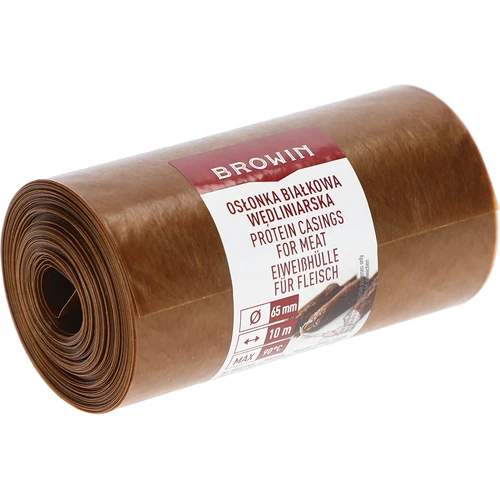 Kollagenfjälster för chark, Ø 65 mm, 10 m - 2