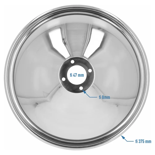 Konvext lock 30 L för stålbehållare - 4