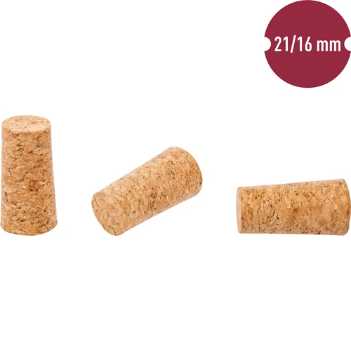 Kork av kork 21/16 mm 50 st. - 2