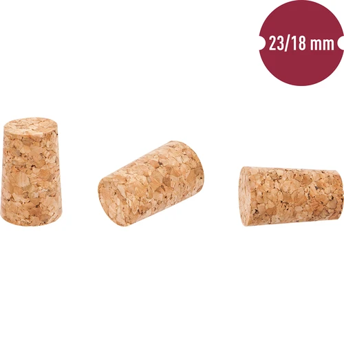 Kork av kork 23/18 mm 10 st. - 2