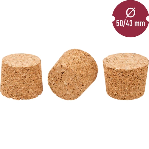 Kork av kork 50/43 mm - 2