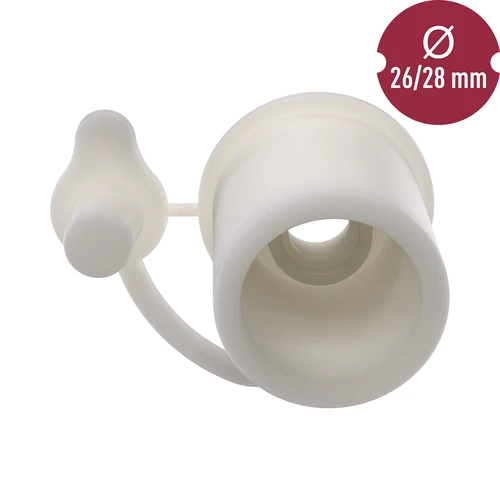 Kork till ballong fi 26/28 mm med stängning - 3
