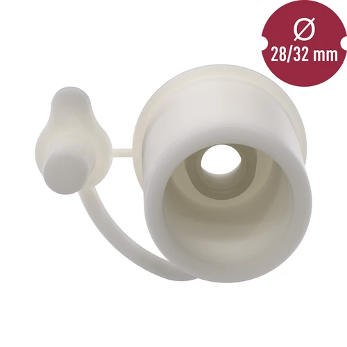 Kork till ballong fi 28/32 mm med stängning - 3