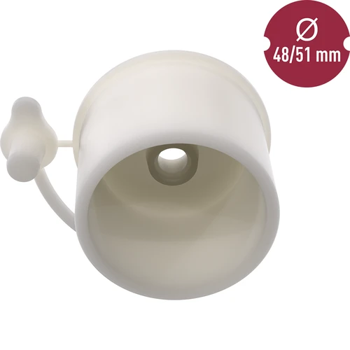 Kork till ballong fi 48/51 mm med stängning - 3