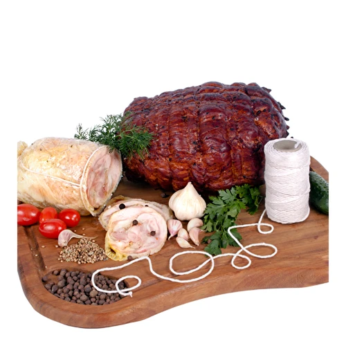 Köttsnören av bomull vit (240°C) 55 m - 4