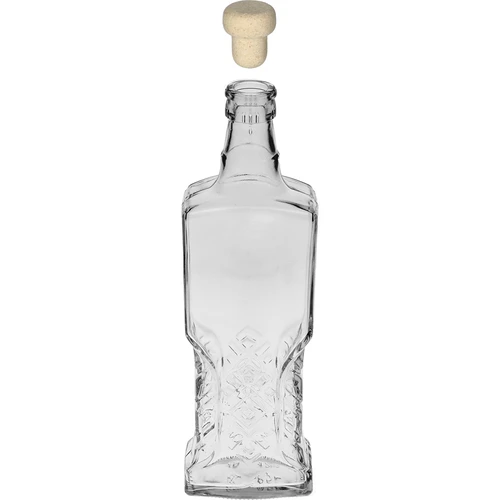 Kredensowa-flaska 500 ml med kork - 2