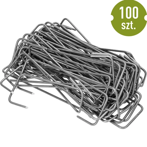 L-formade pinnar för fiberduk 100 st. - 4