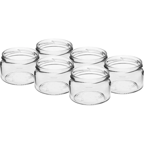 Låg burk 200ml - med guldfärgat lock fi 82/6, 6st. - 4