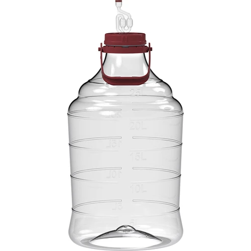 Lätt, okrossbar vinballong med handtag, 25 L