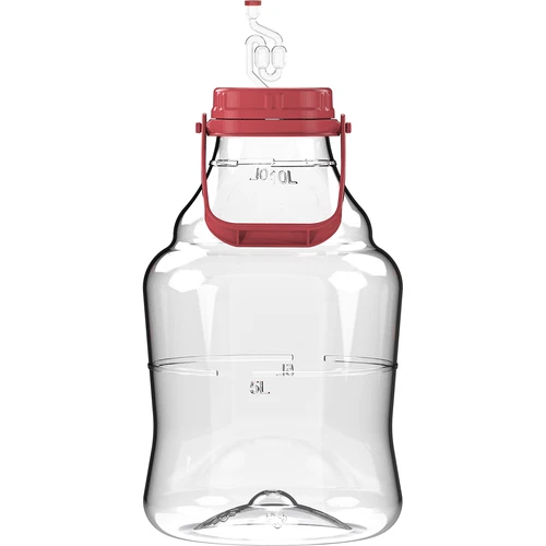 Lätt, okrossbar vinkärl med handtag, 10 L