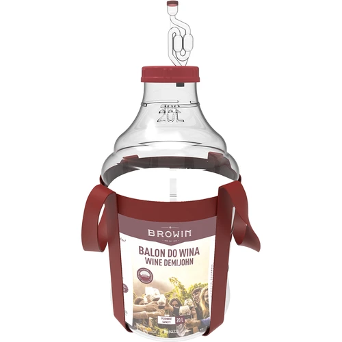 Lätt, okrossbart vinkärl med bärremmar, 20 L - 3