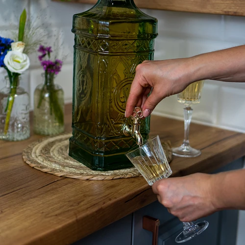 Liten plastkran för dekorativt glas - 7